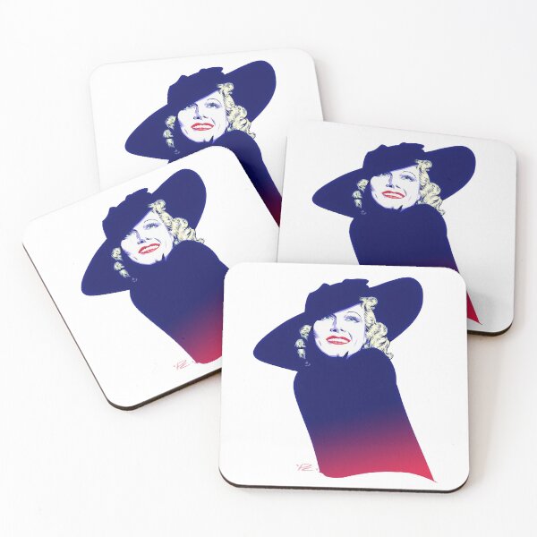 Item preview, Jean Harlow - An illustration by Paul Cemmick designed and sold by TIGERDAVER.