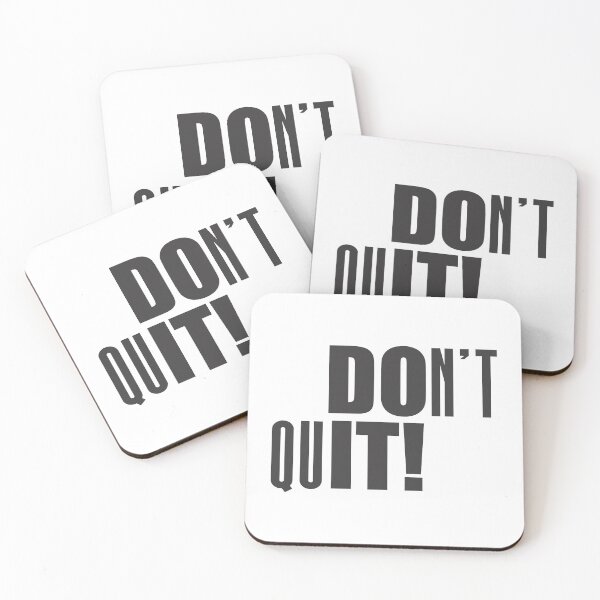 Item preview, Dont quit - Motivational Quote shirt  designed and sold by caiquefelino15.