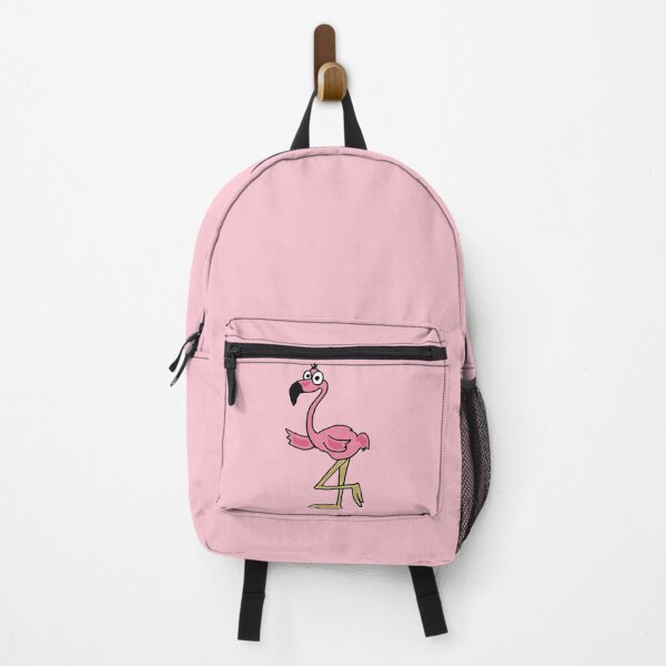 Item preview, Funny Pink Flamingo Bird Original Art designed and sold by Nature's Fancy.