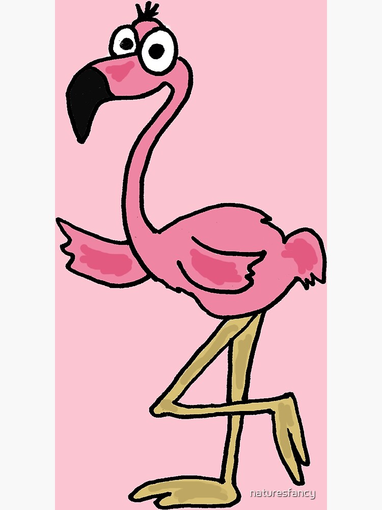 Pink Flamingo Print, Animal Print, Flamingo Art, Quirky Gift Idea, Animal  Wall Art, Nursery Decor, Whimsical Art, Home Decor, Bird Print 