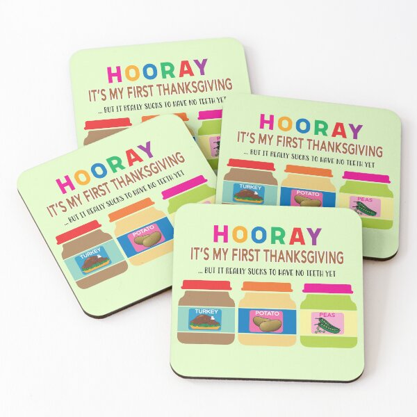 Item preview, Colourful First Thanksgiving - toothless baby designed and sold by EvieWoj.
