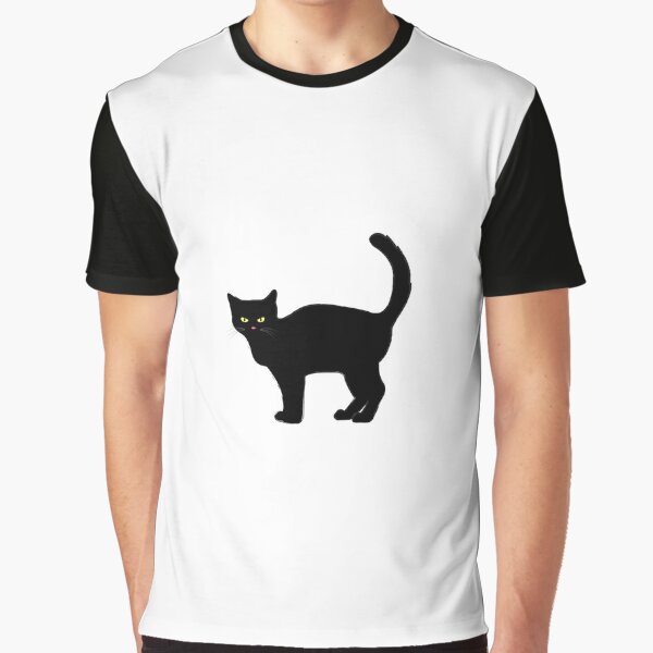 Cat Nose T Shirts Redbubble - white cats and black background long sleeves roblox