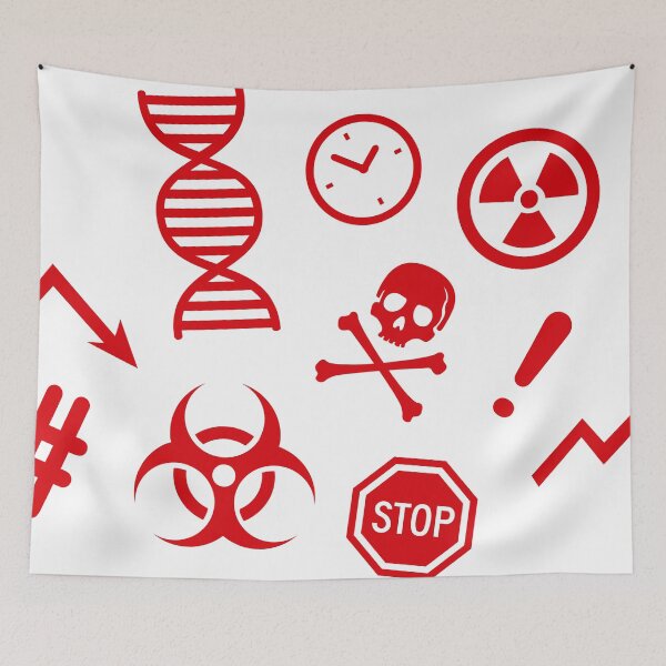 Item preview, Red Contamination designed and sold by XOOXOO.