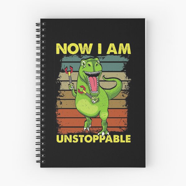 Item preview, Now I Am Unstoppable TRex Funny Dinosaur Arms Pun designed and sold by perfectpresents.