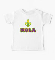 NOLA New Orleans Louisiana Baby Tee
