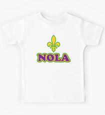 NOLA New Orleans Louisiana Kids Tee