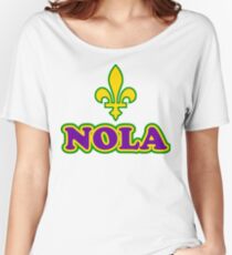 NOLA New Orleans Louisiana Women's Relaxed Fit T-Shirt