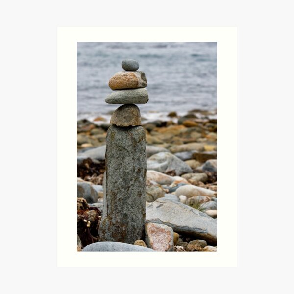 Balancing Rocks Art Print