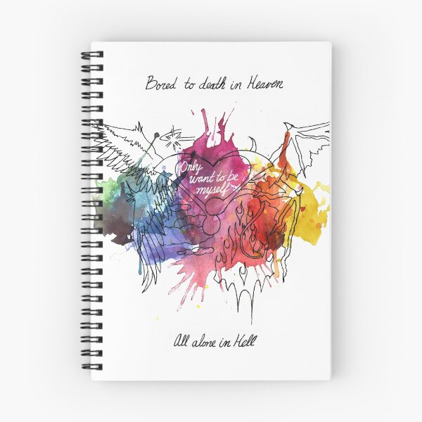 Item preview, Bored in Heaven, Alone in Hell designed and sold by hartzelldesign.