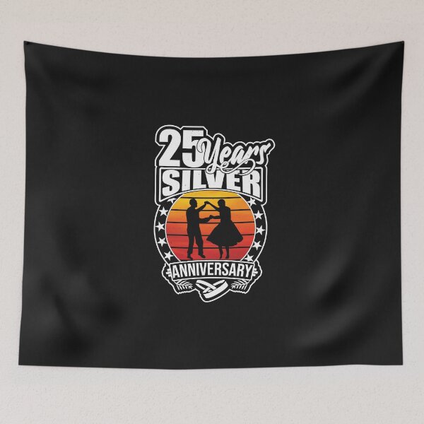 Item preview, 25 years silver anniversary! designed and sold by Cutebutfunny.