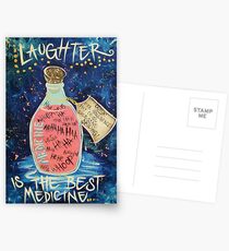 Laughter Is Lifes Best Medicine Postcards