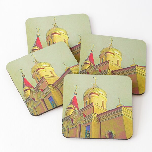 Item preview, Orthodox church with shining domes designed and sold by helenkaiy.