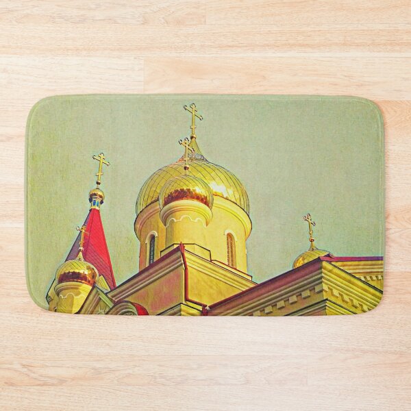 Item preview, Orthodox church with shining domes designed and sold by helenkaiy.