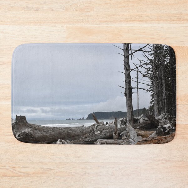 Item preview, Stormy beach with old trees designed and sold by Artlajf.