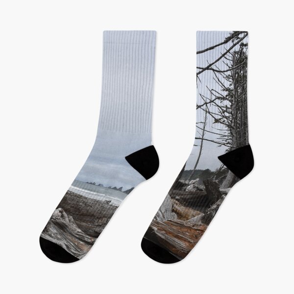 Item preview, Stormy beach with old trees designed and sold by Artlajf.