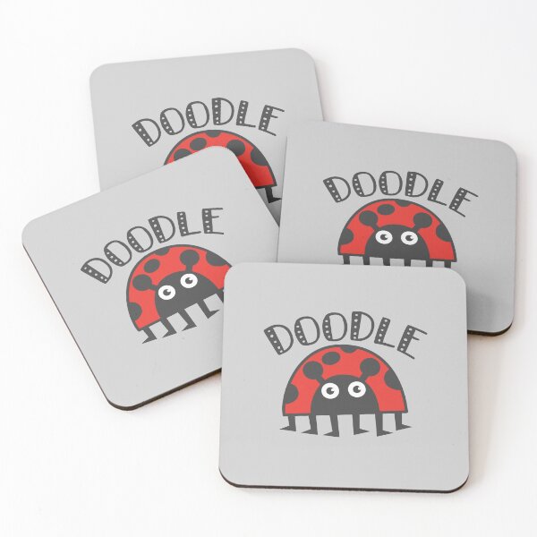 Item preview, Doodle Bug (Red ladybird) designed and sold by jazzydevil.