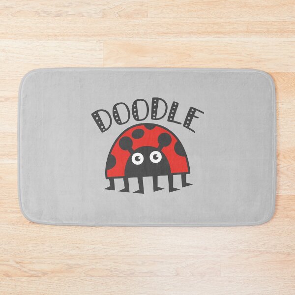 Item preview, Doodle Bug (Red ladybird) designed and sold by jazzydevil.