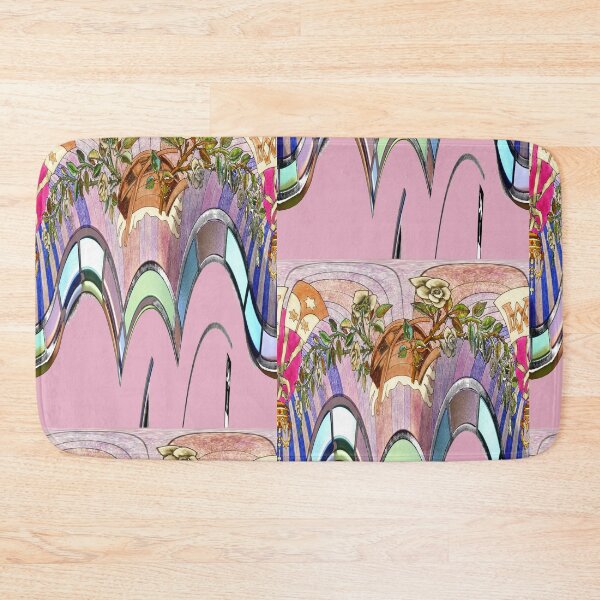 Item preview, Stained glass window abstract designed and sold by JoAnnFineArt.