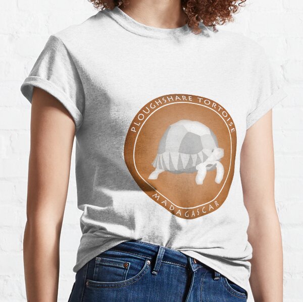 Ploughshare tortoise Madagascar wildlife Classic T-Shirt