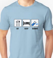 Eat Sleep Science Unisex T-Shirt