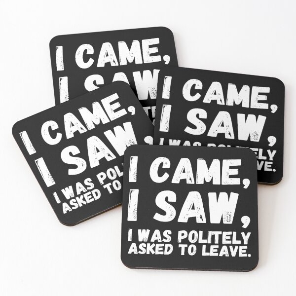 Item preview, I Came, I Saw... designed and sold by fusedtees.