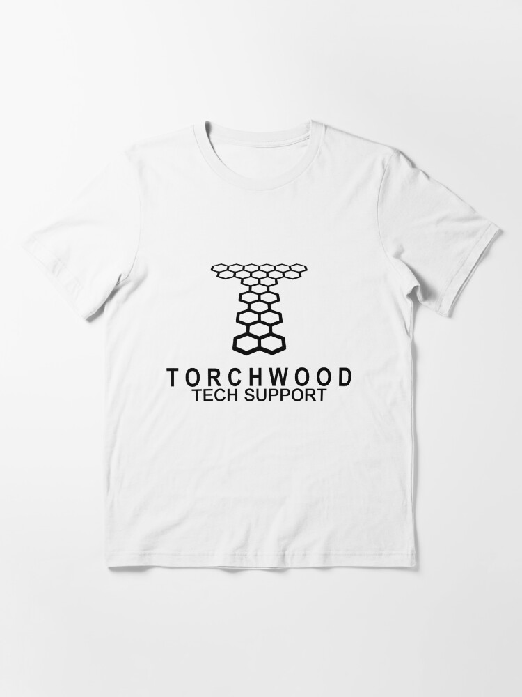 Alternate view of Torchwood Tech Support Essential T-Shirt