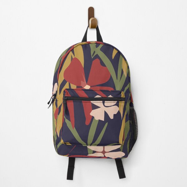 Summer trend abstract leaves Backpack