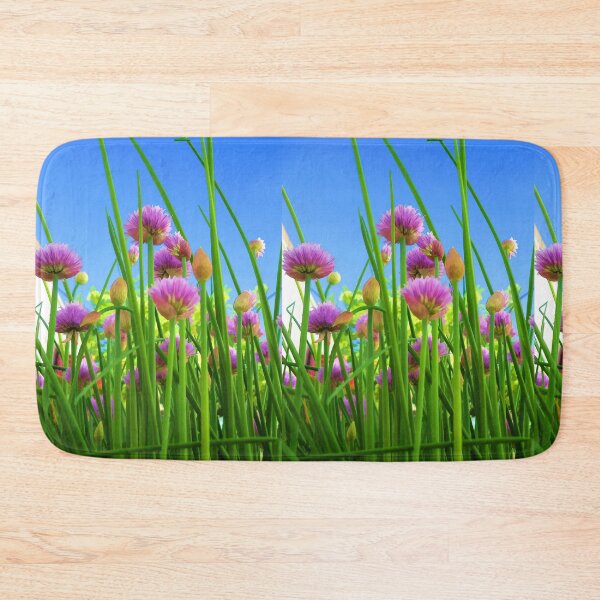 Item preview, Chive flowers on a sunny day designed and sold by JoAnnFineArt.