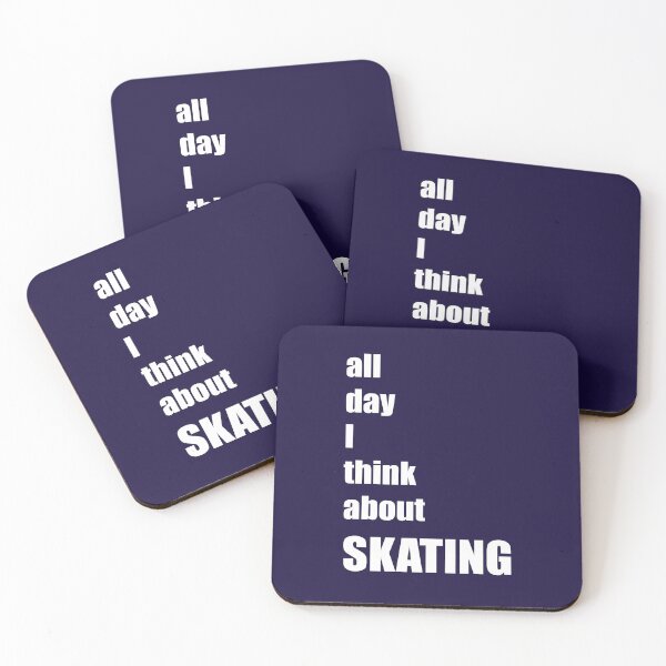 Item preview, All Day I Think About  Skating designed and sold by jaygo.