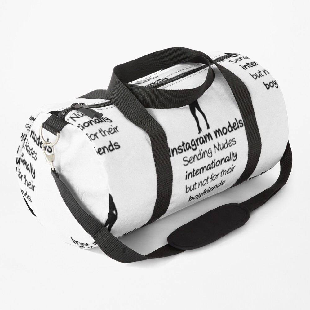 models duffle bag