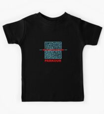 Parkour Maze Kids T-Shirt