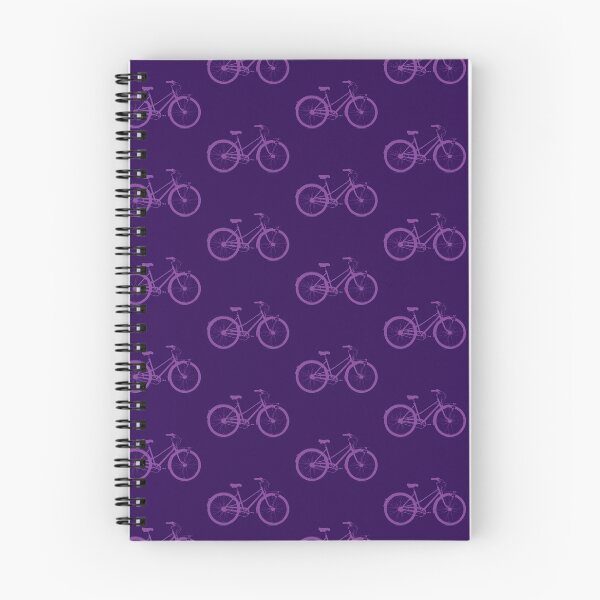 Artikelvorschau, Lila Fahrrad entworfen und verkauft von drawbey.