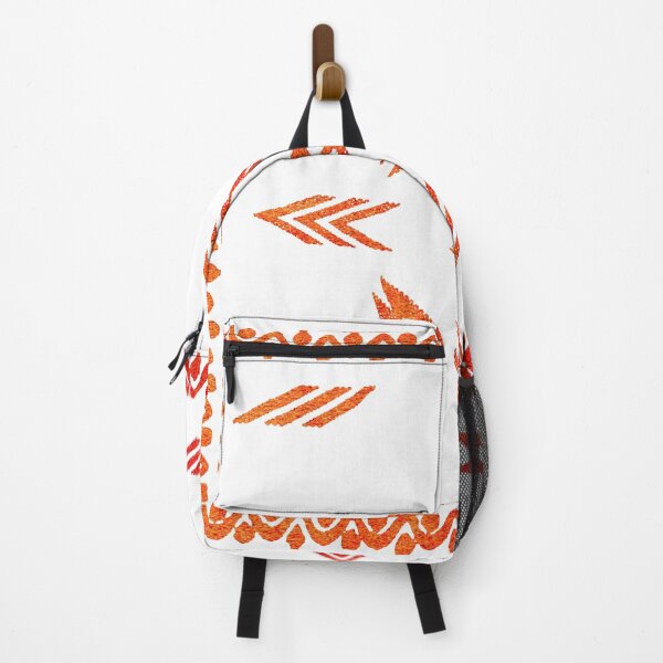 Item preview, Orange Moroccan Berber Pattern-Drawings designed and sold by RabiaDesigns.