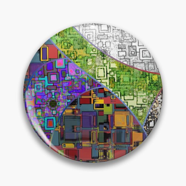 Item preview, Abstract Rectangles Pattern Wallpaper 1 designed and sold by EDDArt.