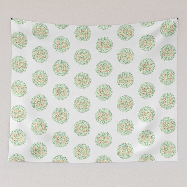 Item preview, Number 22 Ishihara Test designed and sold by Cornea-Designs.