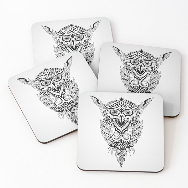 Item preview, Decorative Owl designed and sold by noirty.