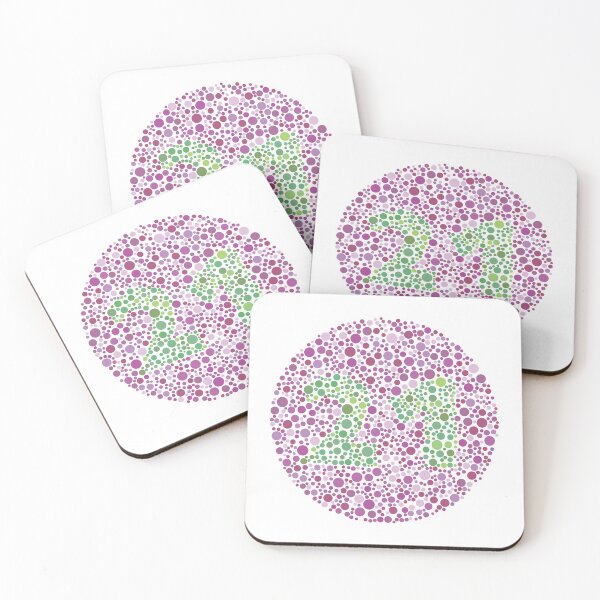 Item preview, Number 21 Ishihara Test designed and sold by Cornea-Designs.