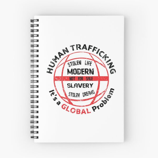 Item preview, Human Trafficking It's a Global Problem Distressed Design designed and sold by Designs By David.