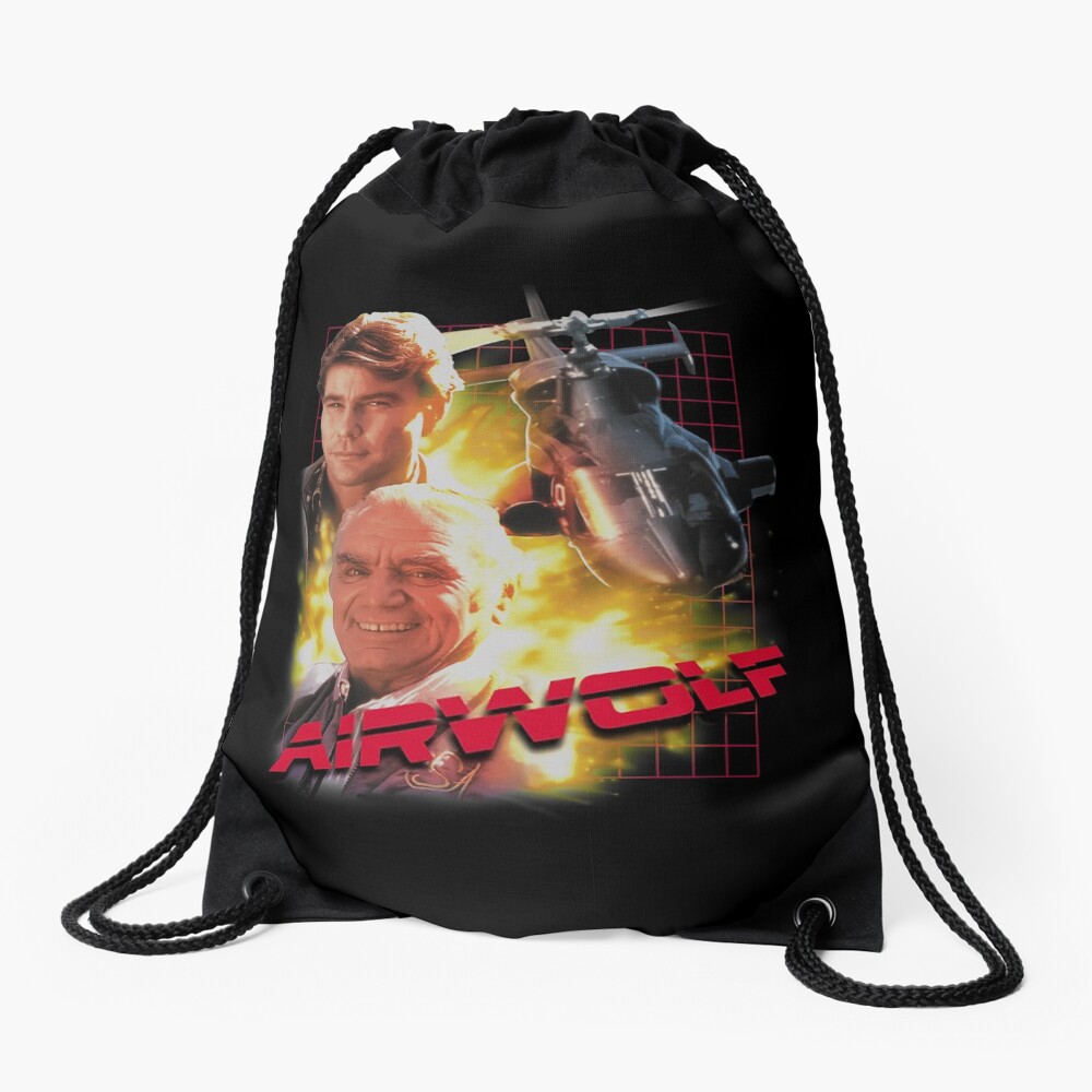 Airwolf Drawstring Bag
