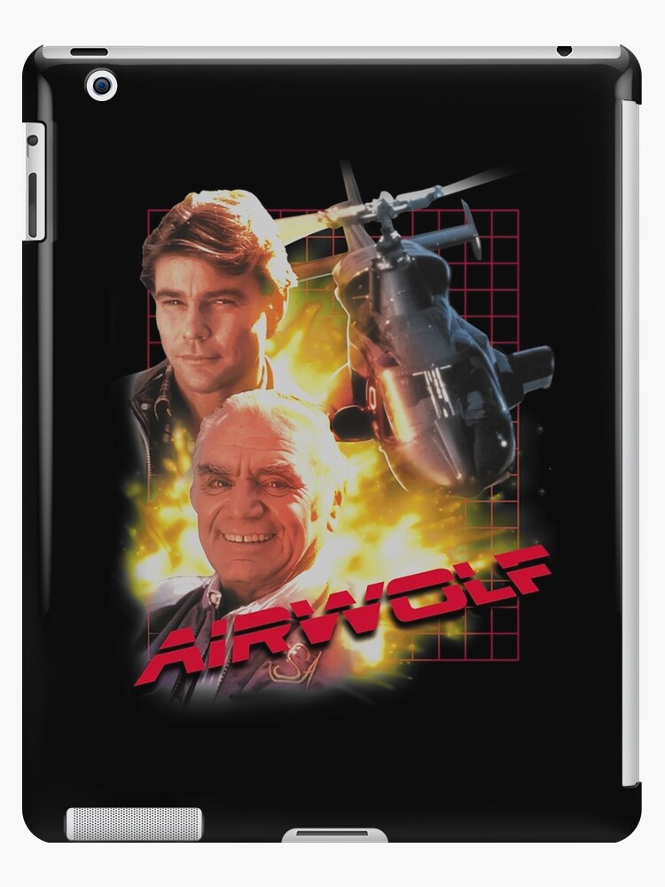 Airwolf tv series, supercopter | iPad Case & Skin