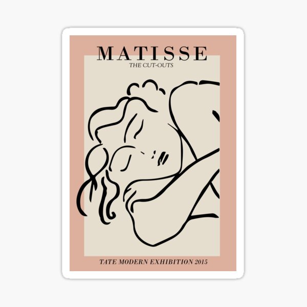 Henri Matisse - Essence of Life - Prints Sticker