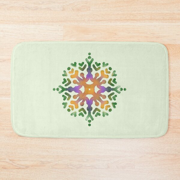 Artikelvorschau, Phulkari-Motiv - Minimales Mandala-Design GC-126-05 entworfen und verkauft von GraphicCharms.