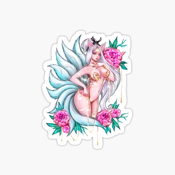 Kitsune Sticker