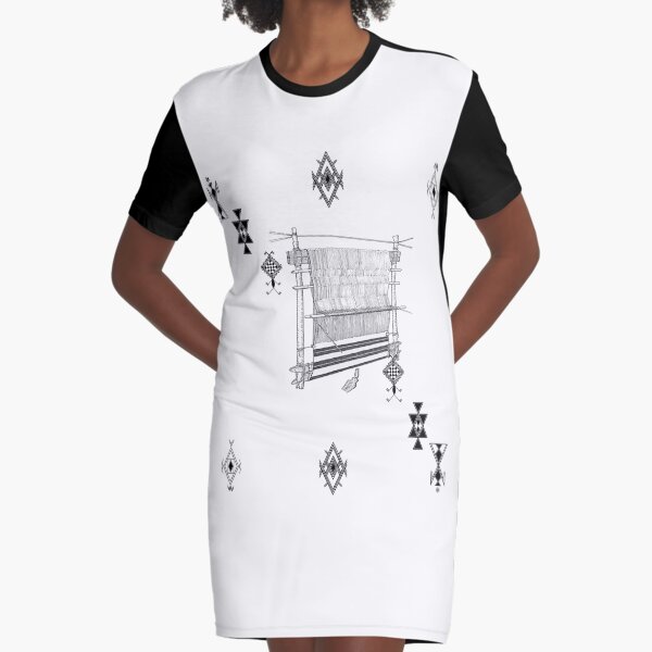Motifs Kabyles,berbères ,Amazigh,housse couette Robe t-shirt