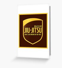 Jiu-Jitsu Greeting Card