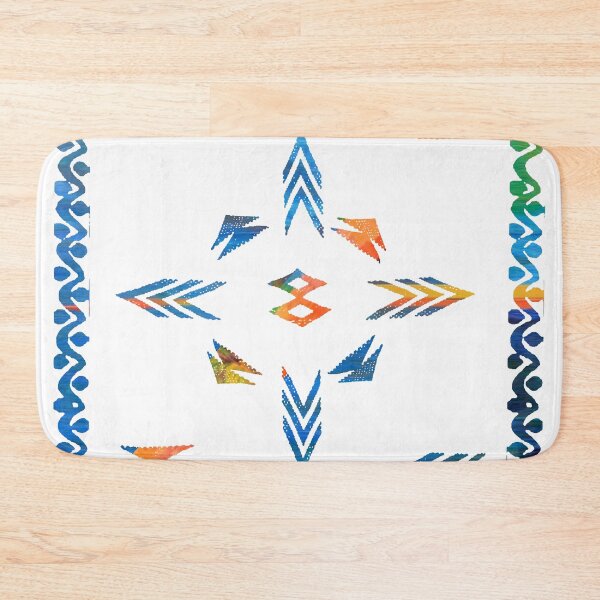 Item preview, Moroccan Colorful pattern -African -Berber Drawings designed and sold by RabiaDesigns.