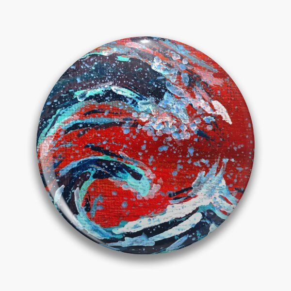 Item preview, Sunset Wavy Wave designed and sold by dontflashtash.