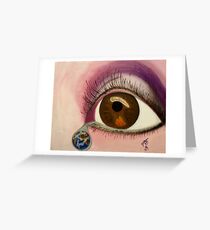 Tearful Intercession Greeting Card