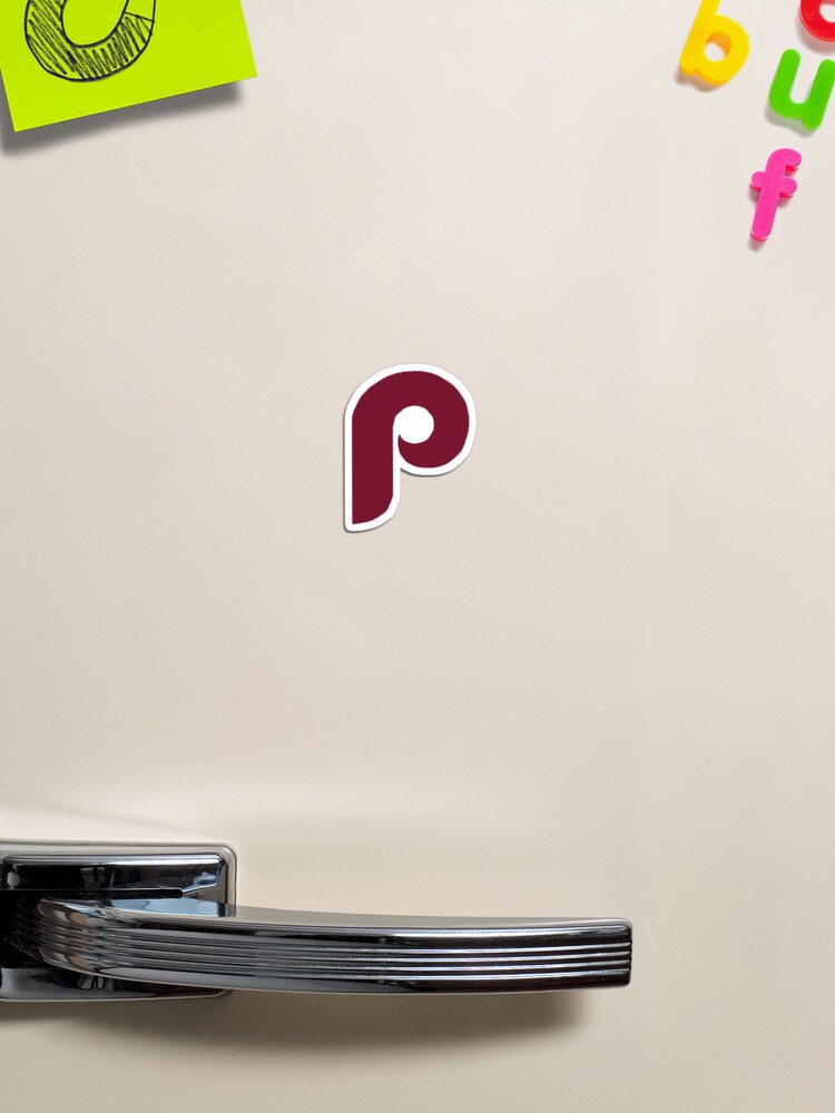 Retro Phillies Logo Sticker for Sale by Mckenna M.