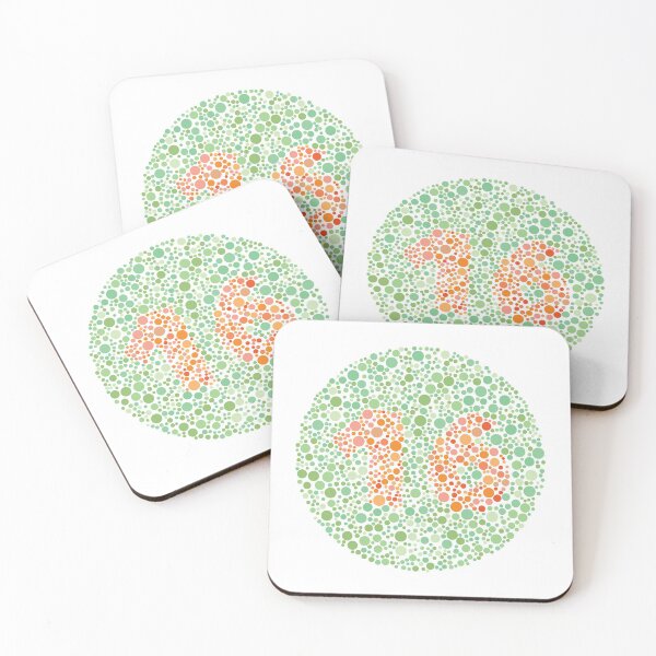 Item preview, Number 16 Ishihara Test designed and sold by Cornea-Designs.
